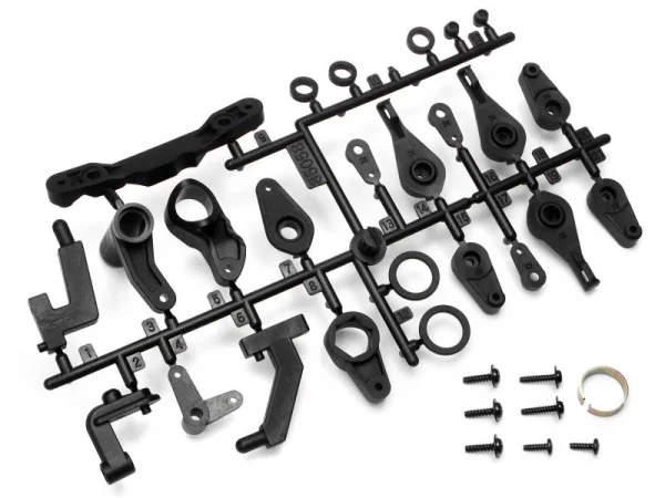 Steering Crank/Servo Saver Set for 87197 Servo Saver Set