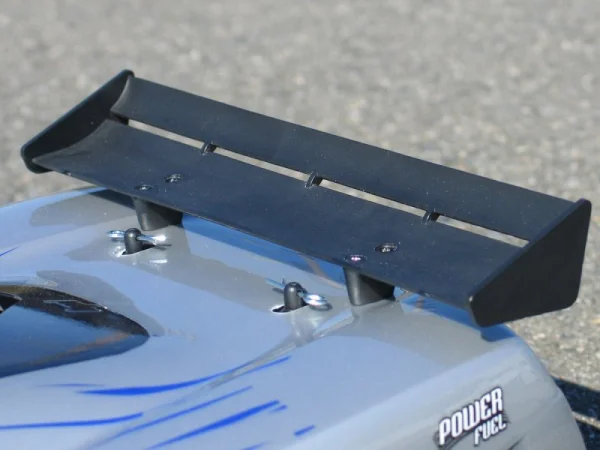 Moulded Wing Set & Mounts Black (2 Types Included)