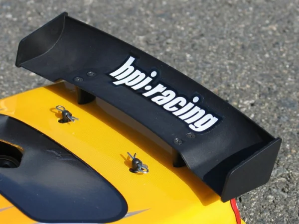 Moulded Wing Set & Mounts Black (2 Types Included)