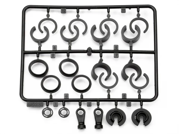 Shock Spacer Parts Set Hellfire