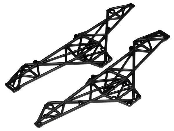 HPI Wheely King Main Chassis Set - Black