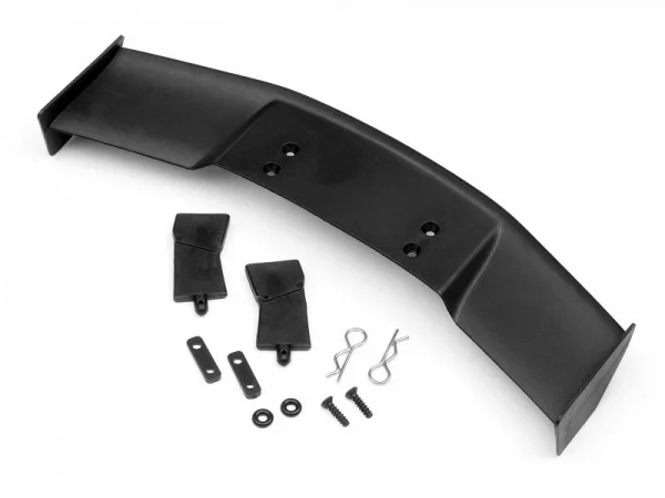HPI GT Wing Set (Type D/10Th Scale/Black)