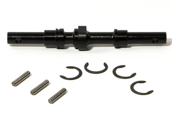 Gear Shaft 6x12x78mm (Black/1Pc)