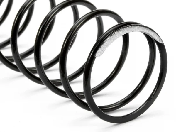 Shock Spring - Silver 18x80x1.5mm - 10.5 Coils - 5.5Lbf/In - 89Gf/mm (2)