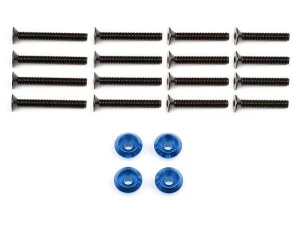 HPI Wheel Washer (Blue/4Pcs)