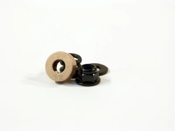 Spring 4.9x8 x7mm & Washer (4.3x10x1.0mm Hex Hole/Black)