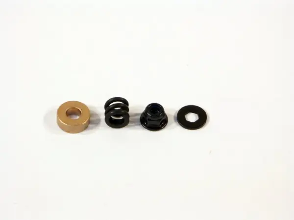 Spring 4.9x8 x7mm & Washer (4.3x10x1.0mm Hex Hole/Black) — image 3 of 3