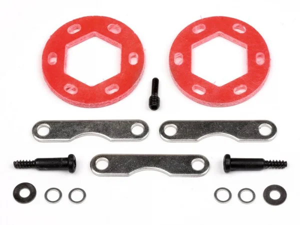 Dual Fiberglass Brake Disk Plate Set - Use With HP86322