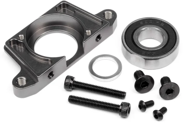 HD Aluminium Spur Gear Mount Gunmetal (Baja 5T) (Replaces 85436) — image 2 of 3