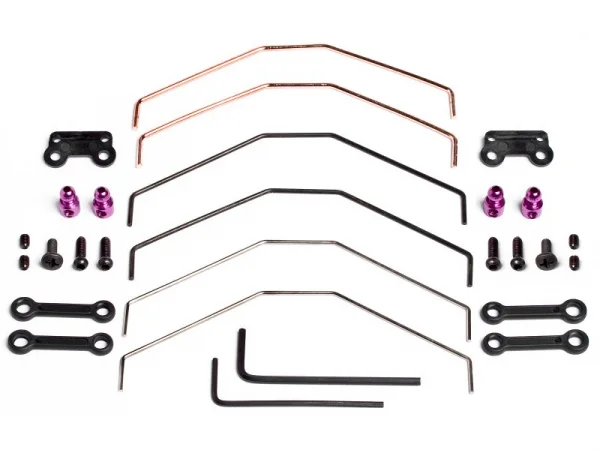 E10 Sway Bar Set E10 1.2mm - 1.4mm - 1.6mm