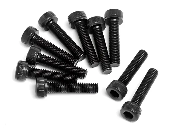 Cap Head Screw M3x16mm (10Pcs) 2.5mm Hex Socket — image 1 of 2