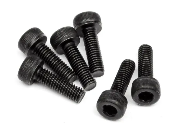 Cap Head Screw M3x10mm (2.5mm hex socket/6Pcs) — image 1 of 3