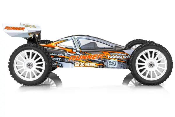 Hobbytech 1-8 Brushed BX8 Runner Orange — image 4 of 6