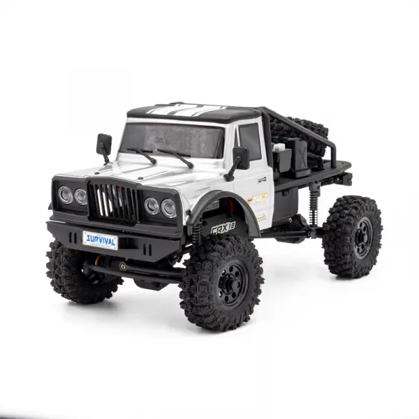 Hobbytech CRX18 Flat Cage 4WD SILVER — image 2 of 6