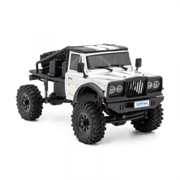 Hobbytech CRX18 Flat Cage 4WD SILVER — image 5 of 6
