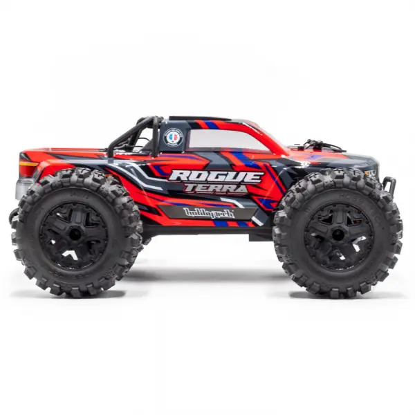 Hobbytech Rogue Terra RTR Brushless Monster 4WD (Red) &mdash; image 3 of 6