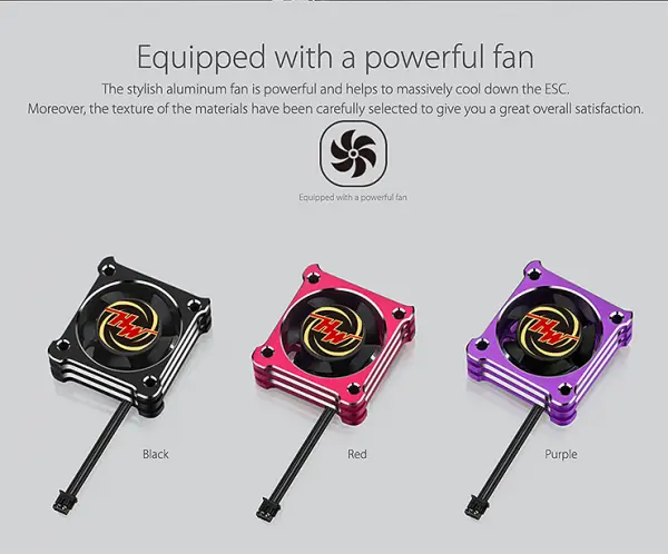 Hobbywing XeRun XD10 Pro Drift Speed Control - Red &mdash; image 7 of 15