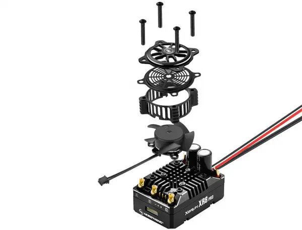 Hobbywing XERun XR8 Pro G3 ESC - Black — image 5 of 12