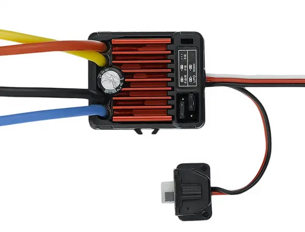 Hobbywing Quicrun 1060 Brushed SBEC Waterproof 60A ESC - Deans Connector &mdash; image 5 of 5