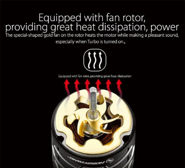 Hobbywing Xerun D10 Drift 10.5T Black Motor &mdash; image 4 of 12