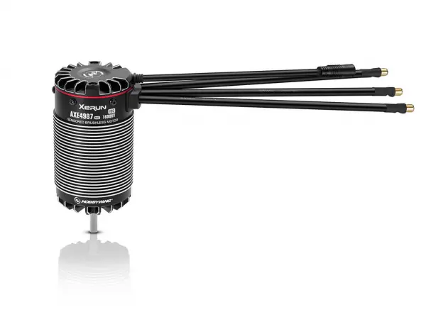 Hobbywing XERun AXE 4987SD 1600Kv Black R3S Motor — image 4 of 4