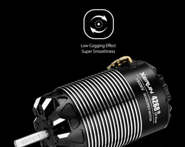 Hobbywing Xerun 4268Sd 2400Kv Black G3 Motor 1:8 On-Road — image 5 of 16