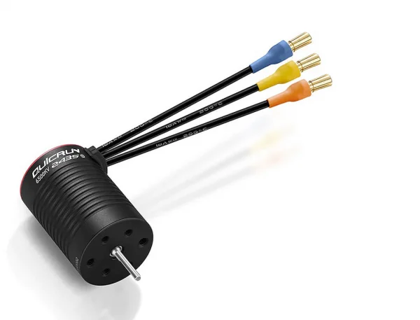 Hobbywing Quicrun 2435-4500KV G3 Motor (1:16 - 1:18) - 2.0mm Shaft — image 6 of 6