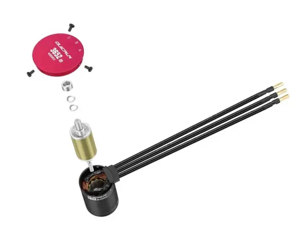 Hobbywing Quicrun 3652SL 4000Kv G2 Motor Black — image 2 of 6