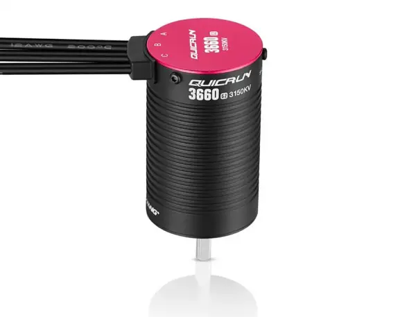 Hobbywing Quicrun 3660SL 3150Kv G2 Motor Black &mdash; image 7 of 7