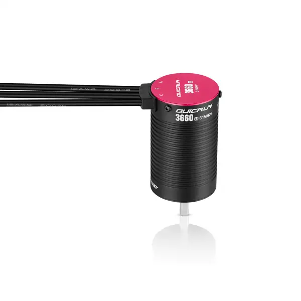 Hobbywing Quicrun 3660SL 3150Kv G2 Motor Black &mdash; image 6 of 6