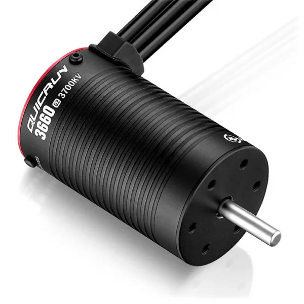 Hobbywing Quicrun 3660SL 3700Kv G2 Motor Black &mdash; image 4 of 6