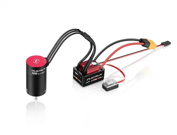 Hobbywing Quicrun 2850SL 3400Kv Motor Black