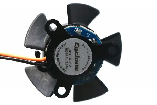 Hobbywing Fan MP3010BL 6V 1600 0 RPM 0.34A Black B (Max8 G2) &mdash; image 4 of 6