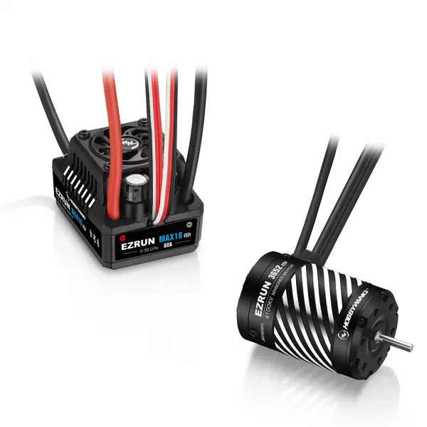 Hobbywing MAX10 G2S 140A ESC Combo With 3652Sd 4100Kv Black G3 Motor — image 2 of 3