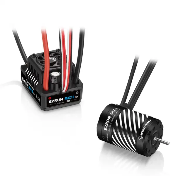 Hobbywing MAX10 G2S 140A ESC Combo With 3652Sd 4500Kv Black G3 Motor — image 2 of 3