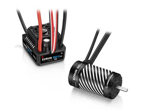 Hobbywing MAX10 G2S 140A ESC Combo With 3665Sd 3200Kv Black G3 Motor &mdash; image 3 of 3