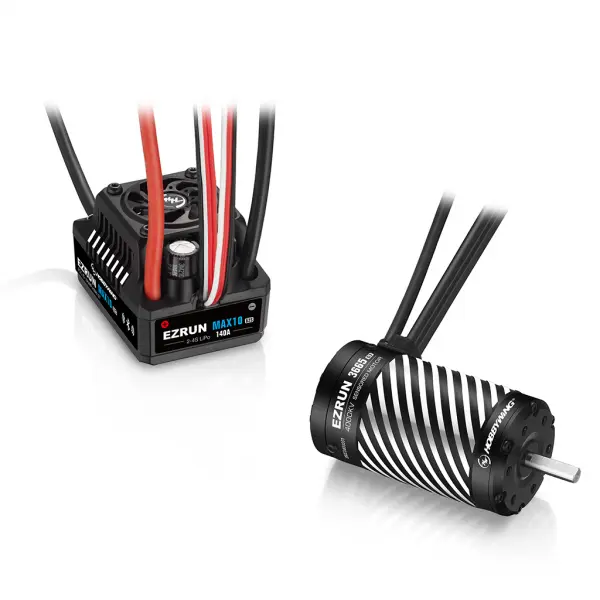 Hobbywing MAX10 G2S 140A ESC Combo With 3665Sd 4000Kv Black G3 Motor — image 2 of 3
