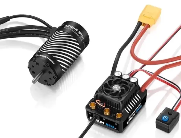 Hobbywing EZRUN MAX8 G2 ESC Combo With 4278SD 2250Kv G2 Motor &mdash; image 2 of 4