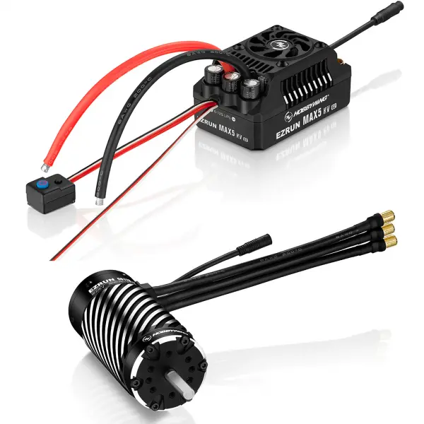 Hobbywing EZRun MAX5 HV G2 ESC Combo With 56118Sd 800Kv G2 Motor — image 4 of 4