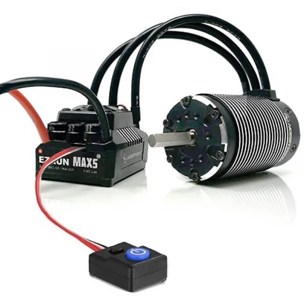 Hobbywing EZRun MAX5 HV G2 ESC Combo With 56118Sd 650Kv G2 Motor