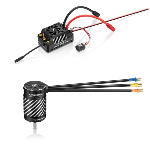 Hobbywing EZRun MAX5 HV G2 Plus ESC Combo HV G2 With 5690SL 2400Kv G2 Motor &mdash; image 2 of 2