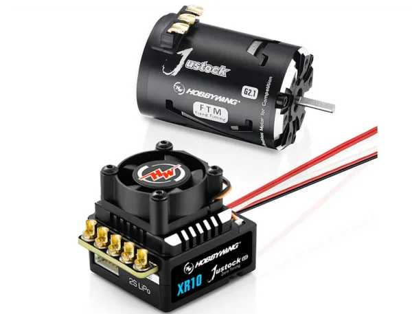 Hobbywing XR10 Justock G3S ESC Combo With G2.1 21.5T Motor