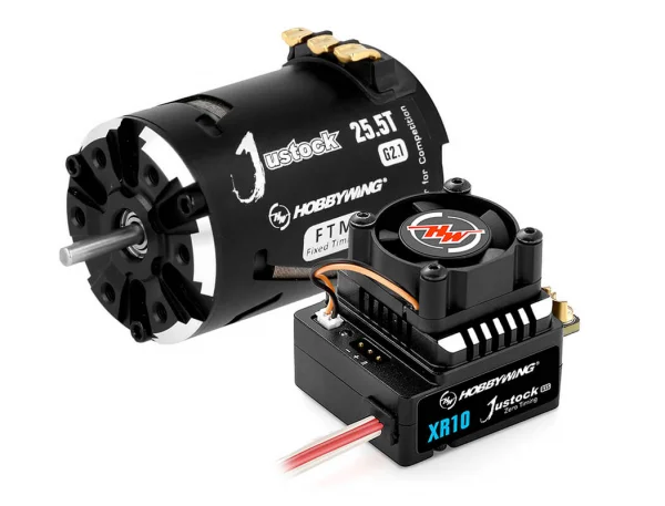 Hobbywing XR10 Justock G3S ESC Combo With G2.1 25.5T Motor