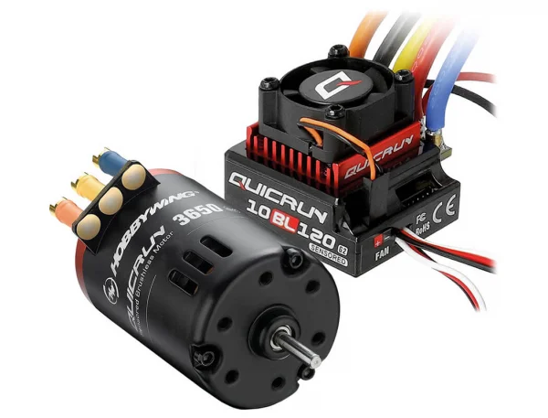 Hobbywing Quicrun G2 10BL120 ESC Combo With 3650Sd 13.5T Motor