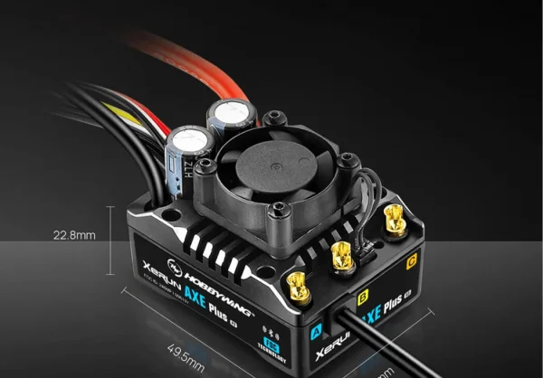 Hobbywing XERun AXE Plus R3 ESC Combo With AXE 540L 2100Kv R2 Motor