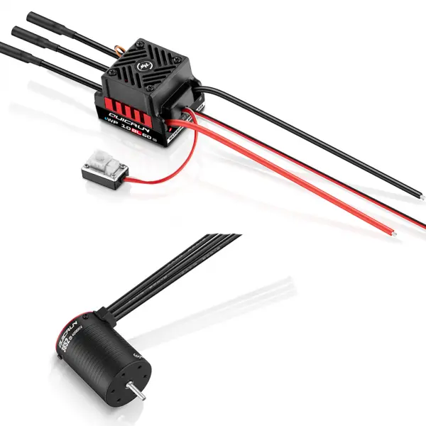 Hobbywing Quicrun WP10BL60 ESC Combo With 3652SL 5400Kv G2 Motor &mdash; image 2 of 2