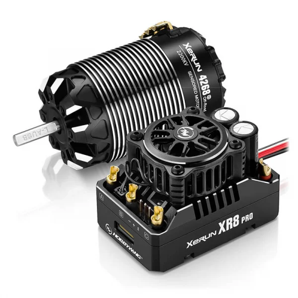 Hobbywing XR8 Pro G3 ESC Combo With 4268 G3 2200Kv Motor