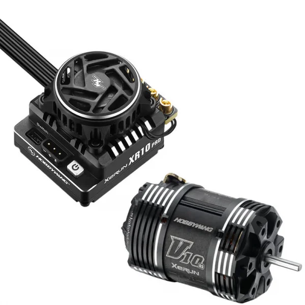 Hobbywing XR10 Pro G3 Black ESC Combo With V10 G3 5T Motor