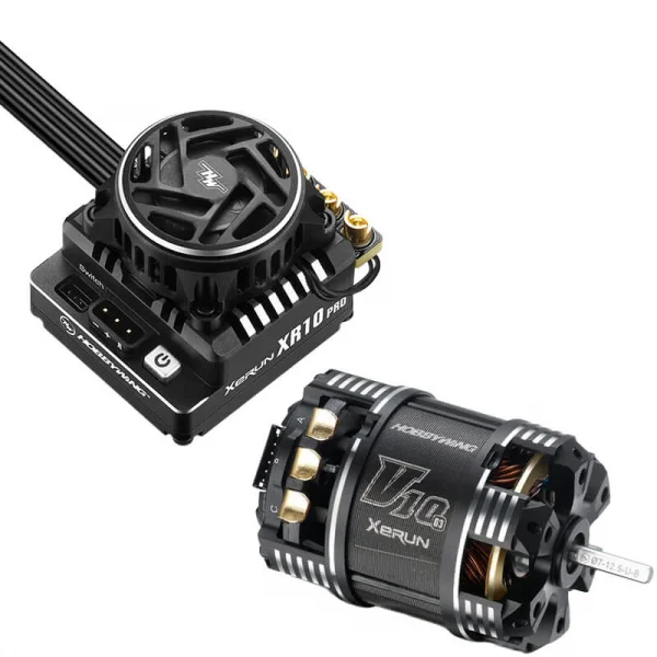 Hobbywing XR10 Pro G3 Black ESC Combo With V10 G3 10.5T Motor