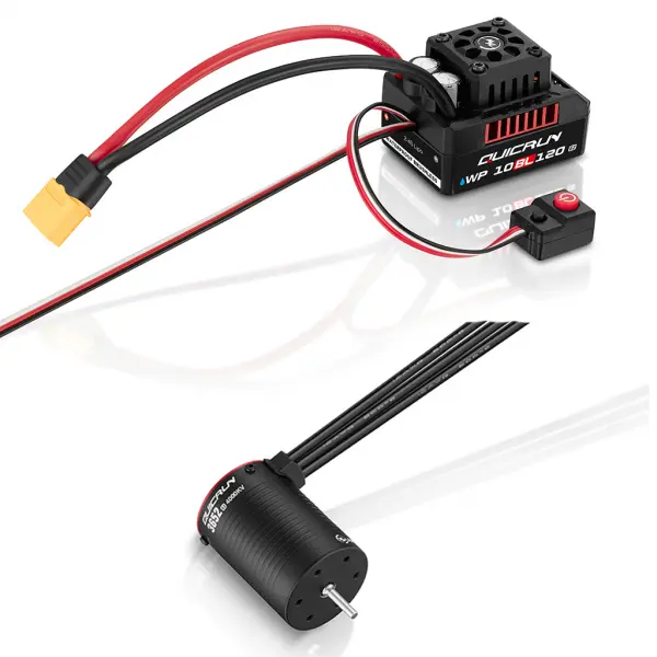 Hobbywing Quicrun 10BL120ESC G2 Combo With 3652SL 3250Kv G2 Motor — image 2 of 2